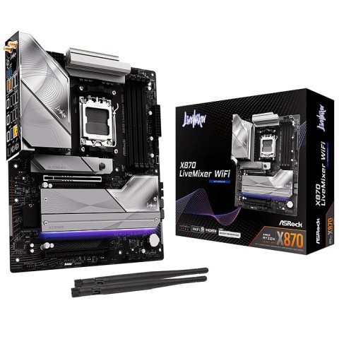 Asrock x870 livemixer wifi
