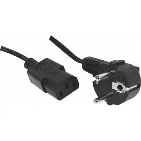 Cable alim. pc (iec) secteur 220v * 3.0m  * 580420