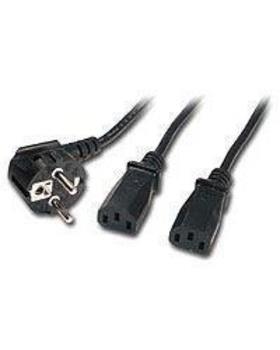 Cable alim. y pc (2p+t) secteur 220v * 1.8m * 808410