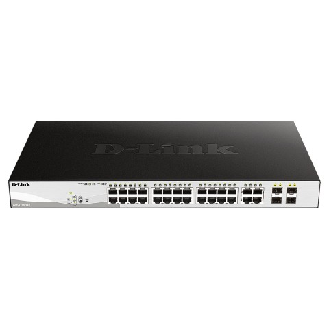 D-link dgs-1210-28p switch poe (193w) 24xgbl 4xsfp smartconsole